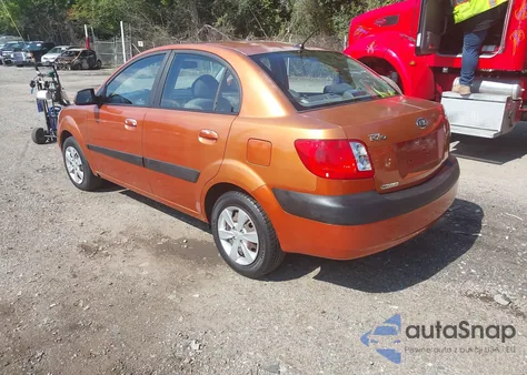 2008 Kia Rio Lx from USA, damaged, VIN KNADE123386343441